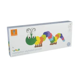 Orange Tree Toys Caterpillar Alphabet Wooden Puzzle
