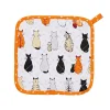 Ulster Weavers Cats In Waiting Pot Mat