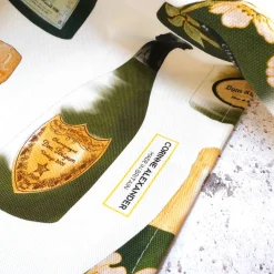 Corinne Alexander Champagne Tea Towel by