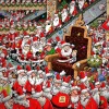 All Jigsaw Puzzles Chaos at Santa's Grotto 500XL Piece Jigsaw Puzzle