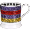 Emma Bridgewater 3 Cheers for King Charles III 1 Pint Mug