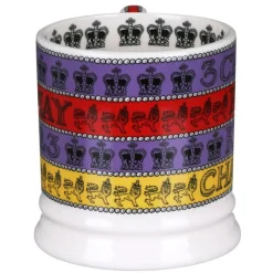Emma Bridgewater 3 Cheers for King Charles III 1 Pint Mug