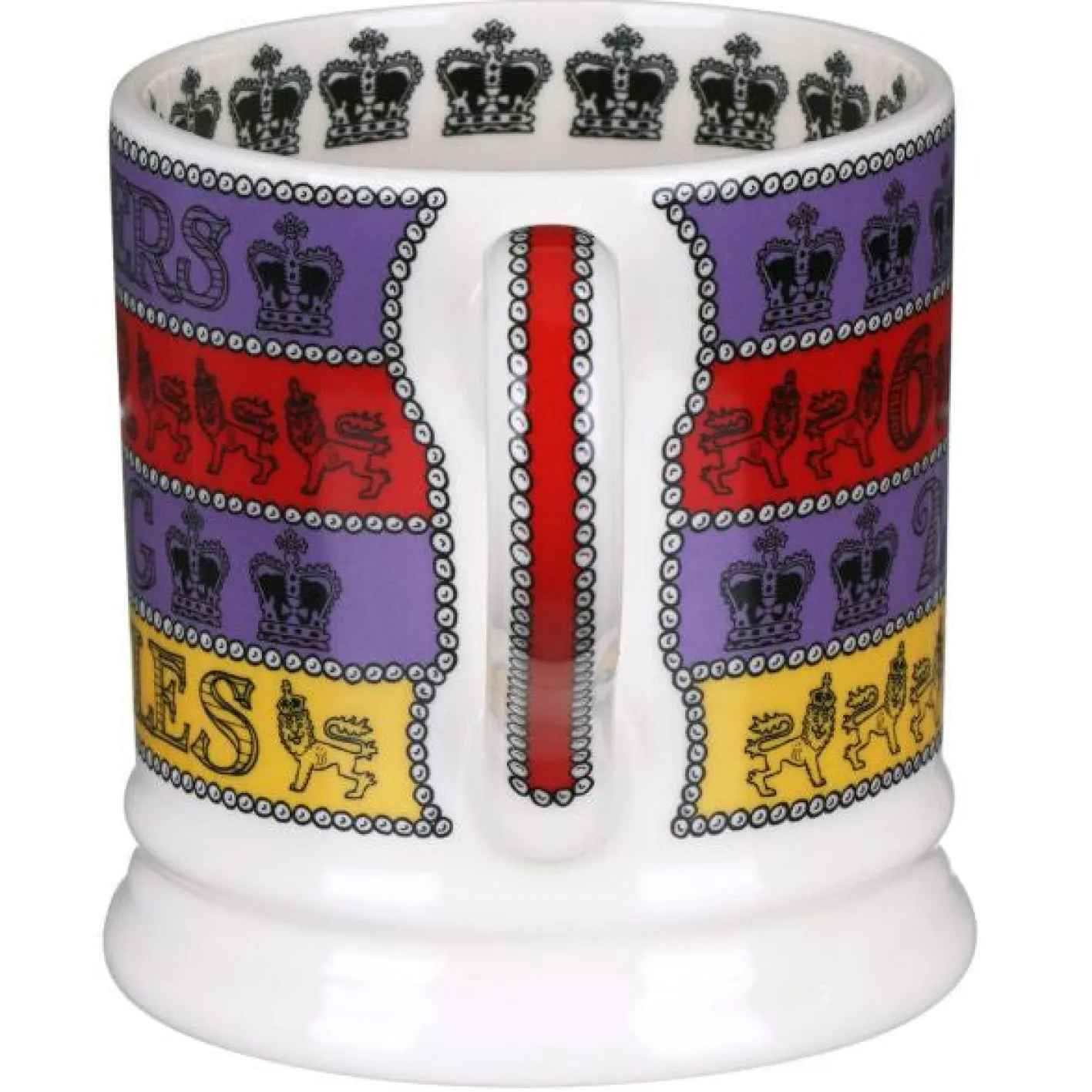 Emma Bridgewater 3 Cheers for King Charles III 1 Pint Mug
