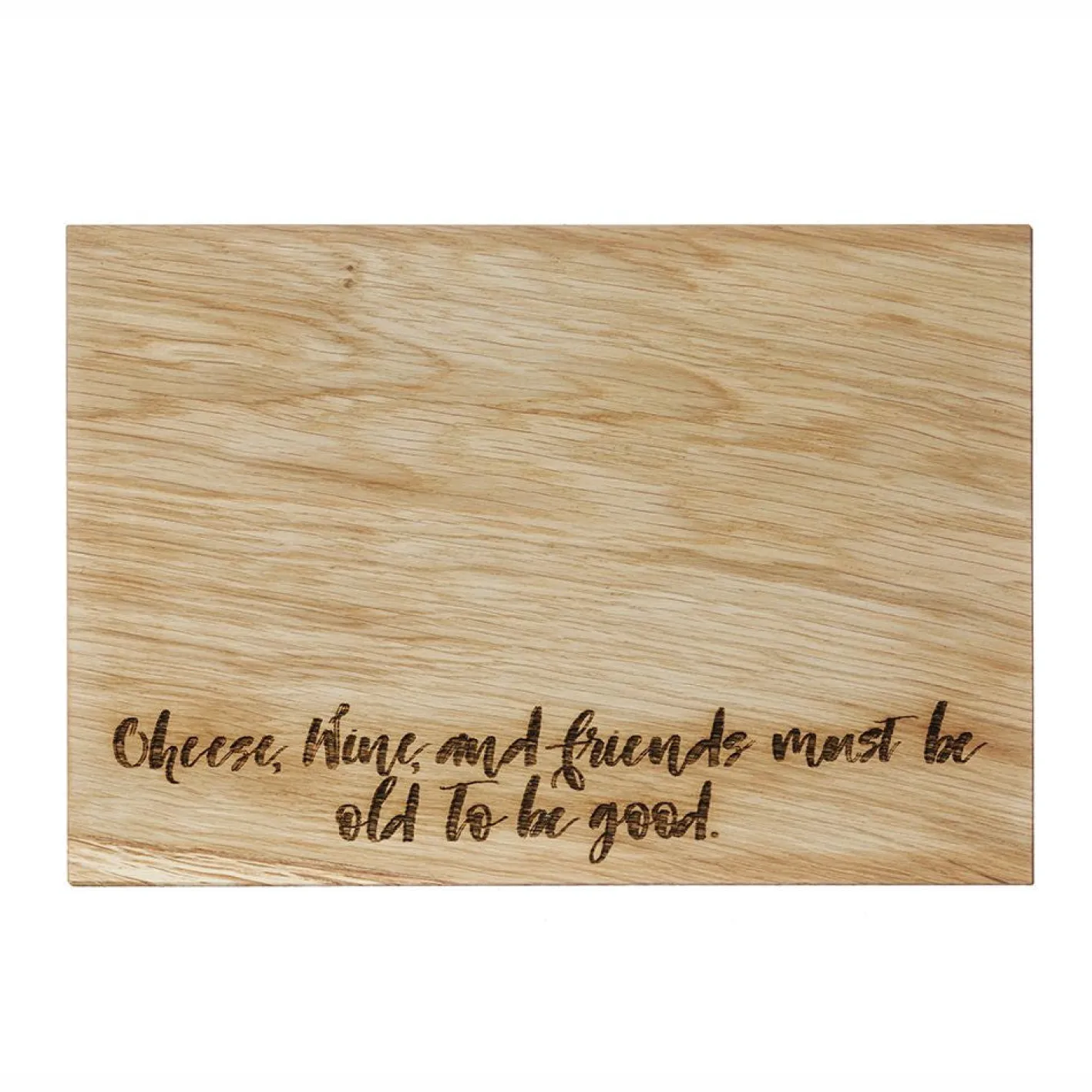 Selbrae Cheese, Wine and Friends Oak Serving Board 12in