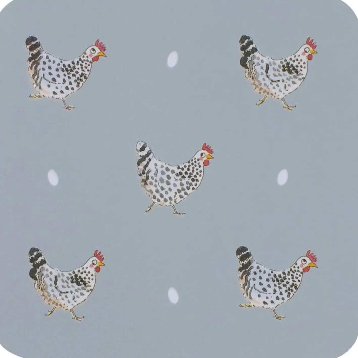 Sophie Allport Chicken Coasters- Set of 4