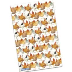 Emma Ball Chickens Tea Towel