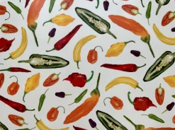 Corinne Alexander Chili Large Placemat by