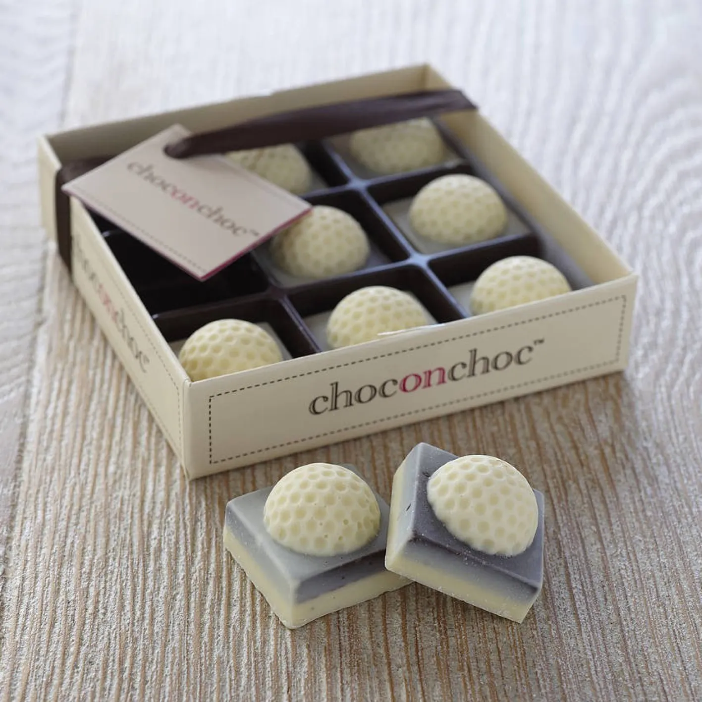 Choc on Choc Chocolate Golf Balls