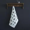 Sweet William Chocolate Labrador Tea Towel
