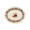 Emma Bridgewater Christmas Cabin Small Oval Platter