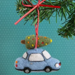 Hawthorn Handmade Christmas Car Mini Felting Kit