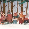 Dapple & Dot Christmas Chaps Wooden Decorations