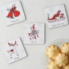 Victoria Eggs Christmas Delights Icons Set of 4 Coasters