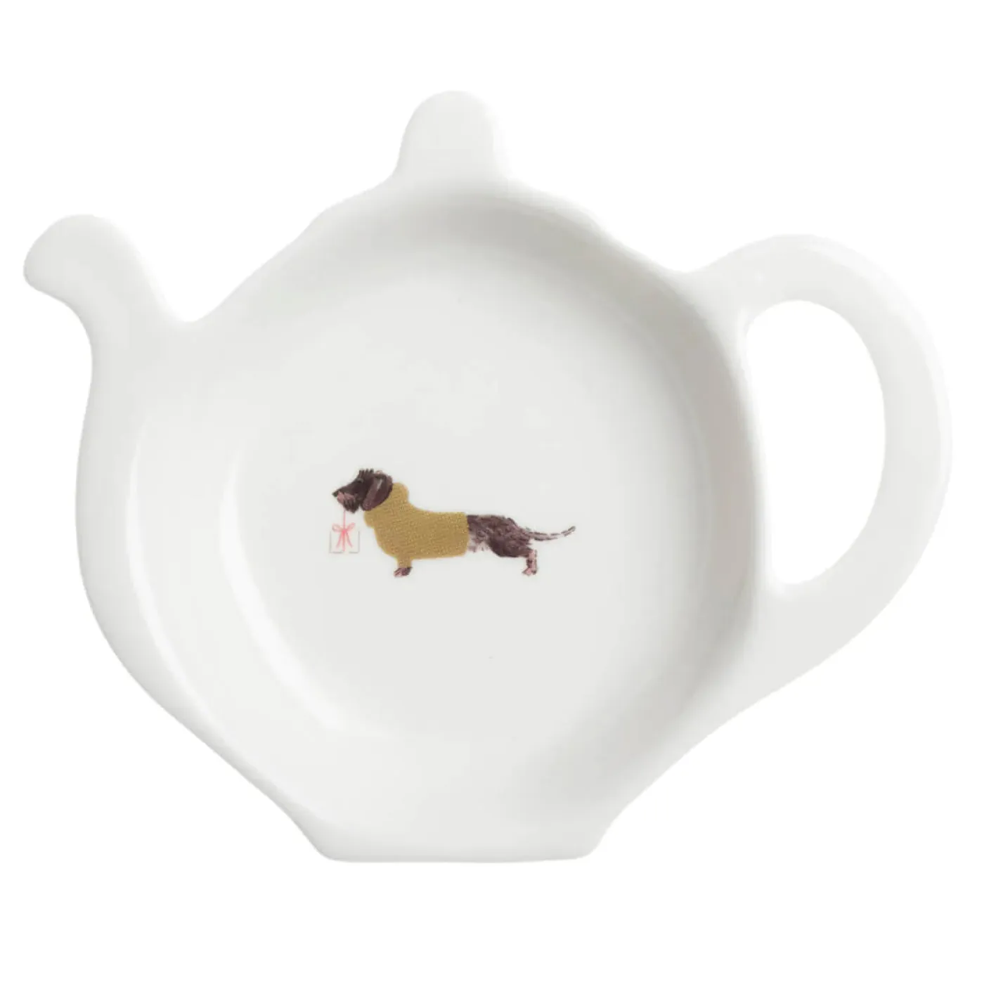 Sophie Allport Christmas Dogs Tea Bag Tidy