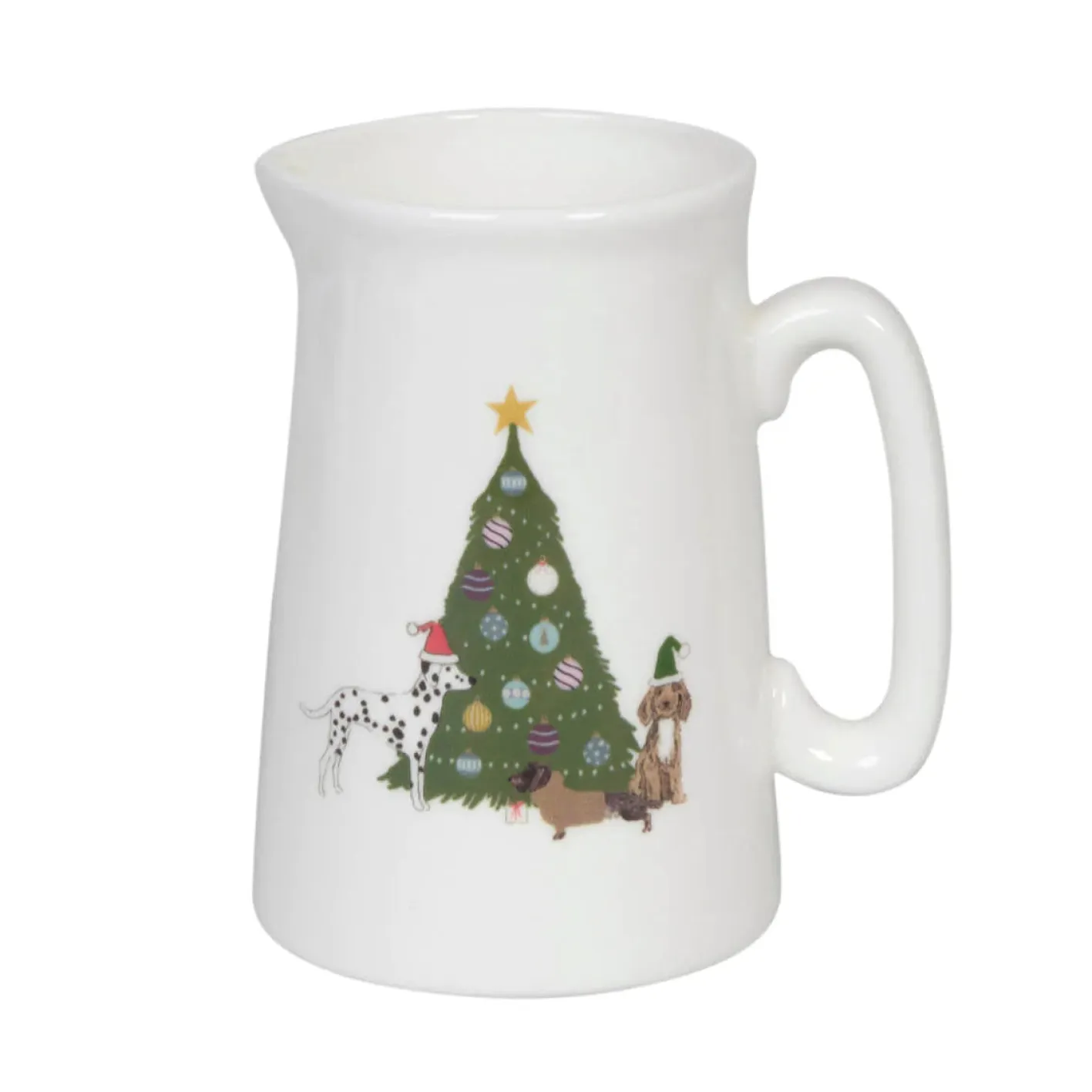 Sophie Allport Christmas Dogs Tree Jug