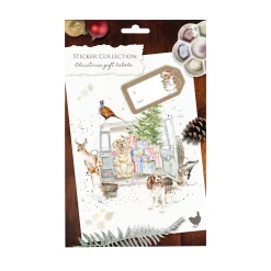 Wrendale Designs Christmas Gift Label Stickers