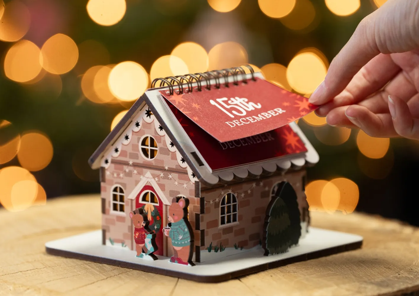 Dapple & Dot Christmas House Pop Out and Build Advent Calendar