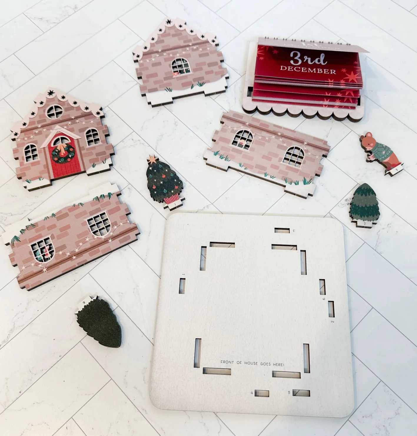 Dapple & Dot Christmas House Pop Out and Build Advent Calendar