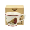Emma Bridgewater Christmas Joy Robin Tiny Teacup Boxed