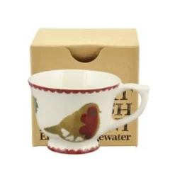 Emma Bridgewater Christmas Joy Robin Tiny Teacup Boxed