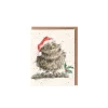 Wrendale Designs 'Christmas Owl' Gift Enclosure Card