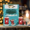 Dapple & Dot Christmas Postbox Mouse Pop Out Card