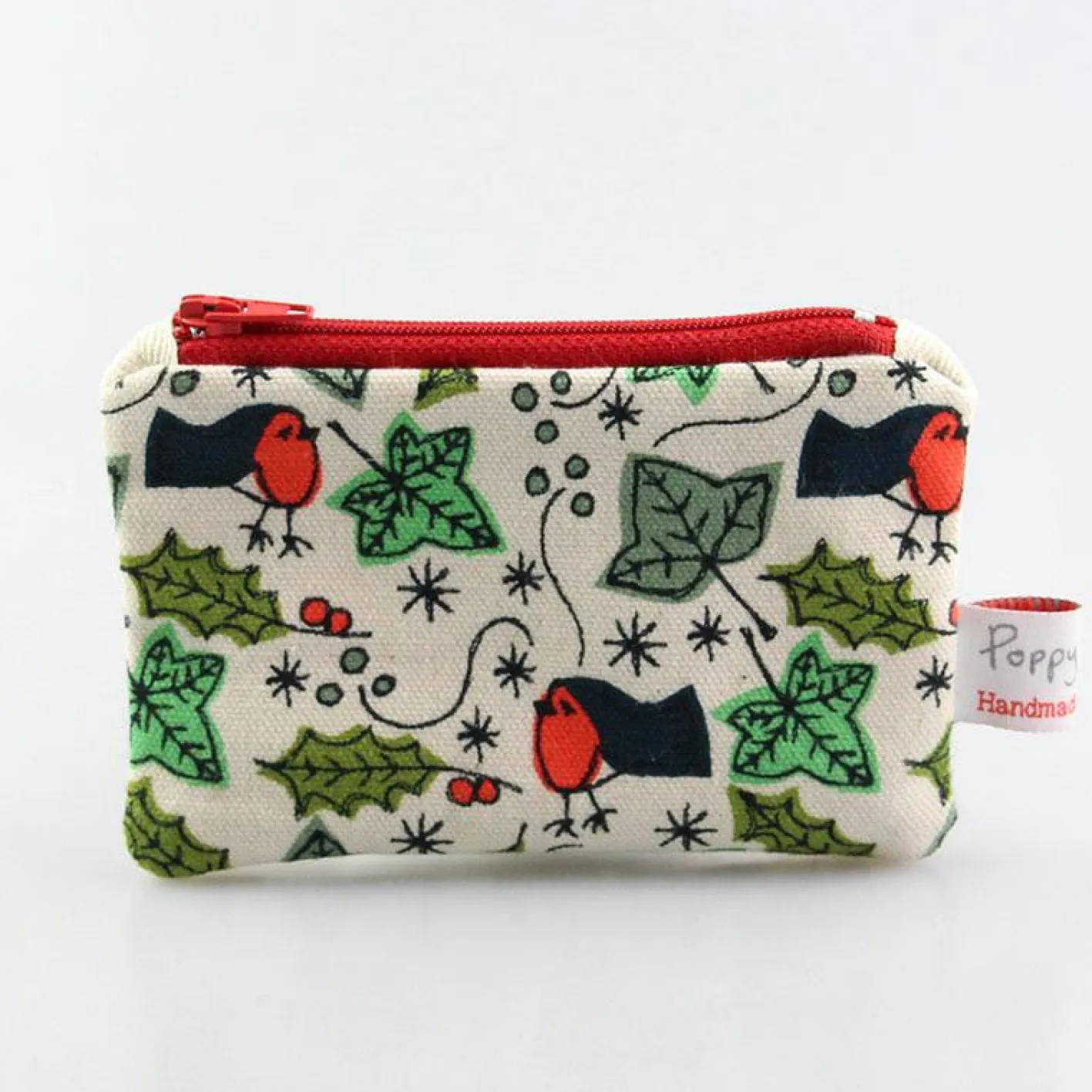 Poppy Treffry Christmas Small Flat Coin Purse