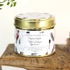 Toasted Crumpet 'Christmas Spruce' Candle in a Matte Gold Tin