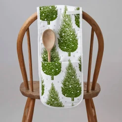 Thornback & Peel Christmas Tree Double Oven Glove