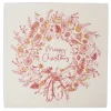 Victoria Eggs Christmas Wreath Napkins - Set of 4