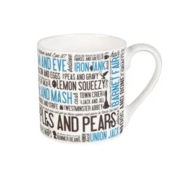 Victoria Eggs Cockney Rhyming Slang Mug