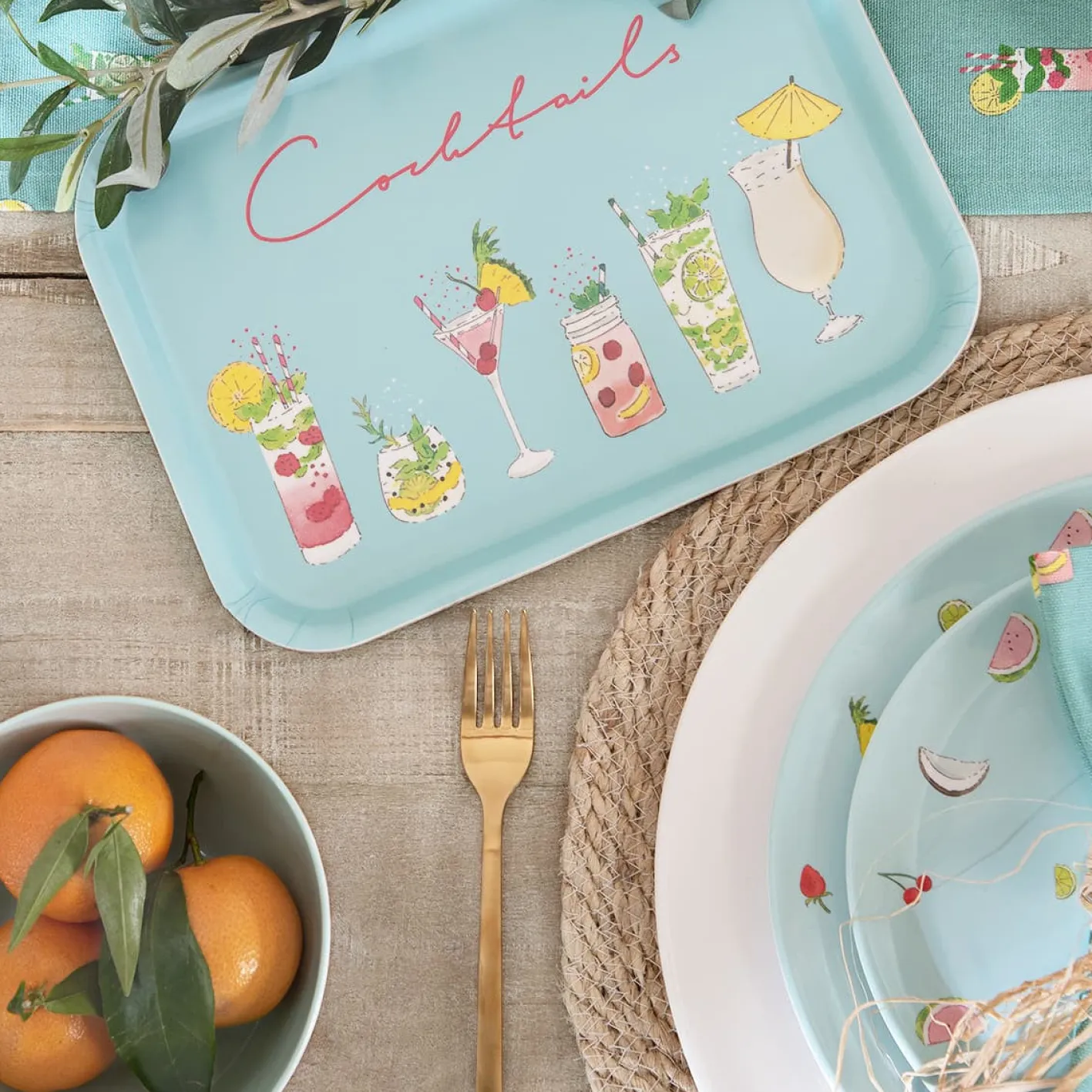 Sophie Allport Cocktails Small Tray