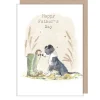 Paper Shed Design Collie Dog & Hedgehog Father's Day Greetings Card