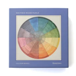 Roomytown Colour Wheel 500 Piece Round Jigsaw Puzzle