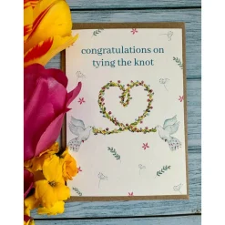 Jen Winnett Congratulations on Tying the Knot Eco-card