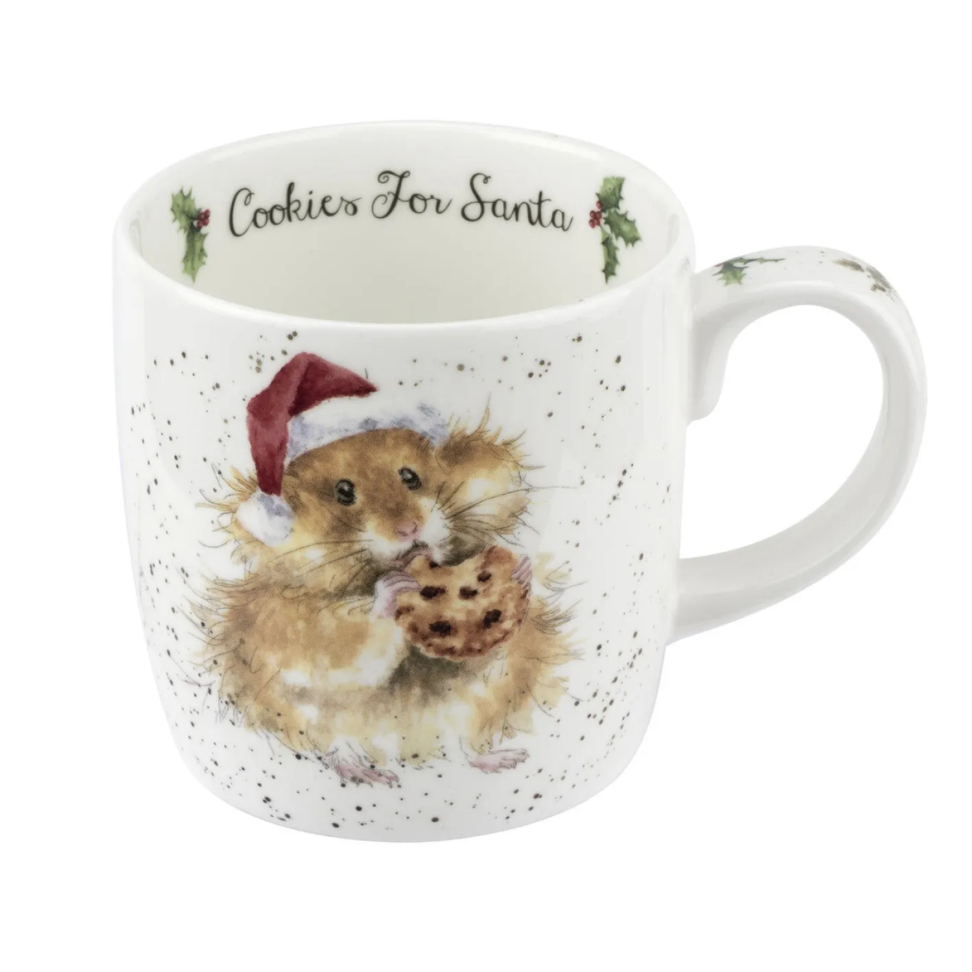 Wrendale Designs Cookies for Santa Bone China Mug