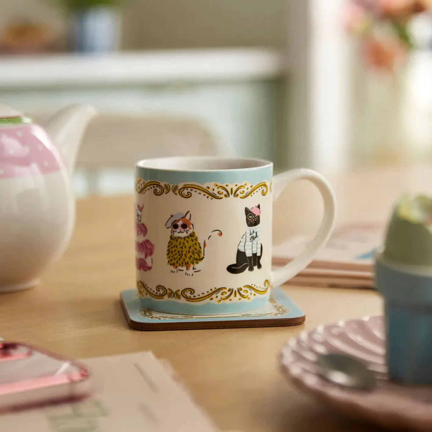 Ulster Weavers Cool Cats Bone China Mug