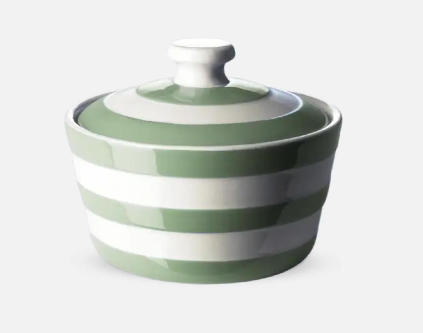 Cornishware Butter Dish