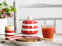 Cornishware Covered Sugar Pot