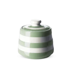 Cornishware Covered Sugar Pot