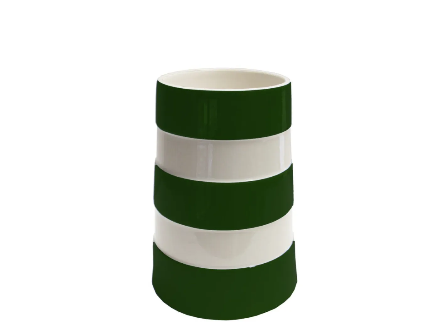 Cornishware Lighthouse Medium Adder Green Vase