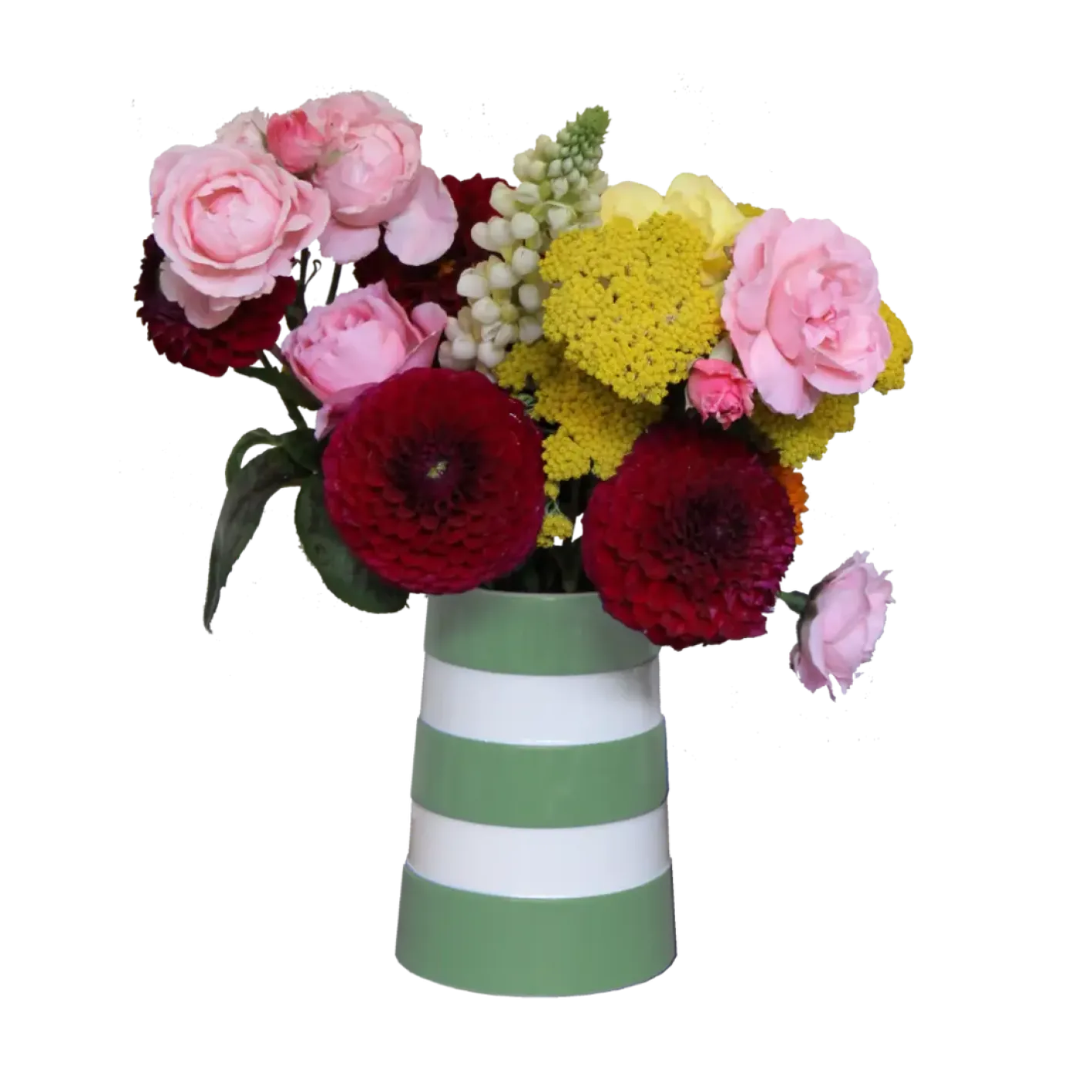 Cornishware Lighthouse Medium Willow Green Vase