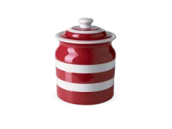 Cornishware Red Large Storage Jar 168cl