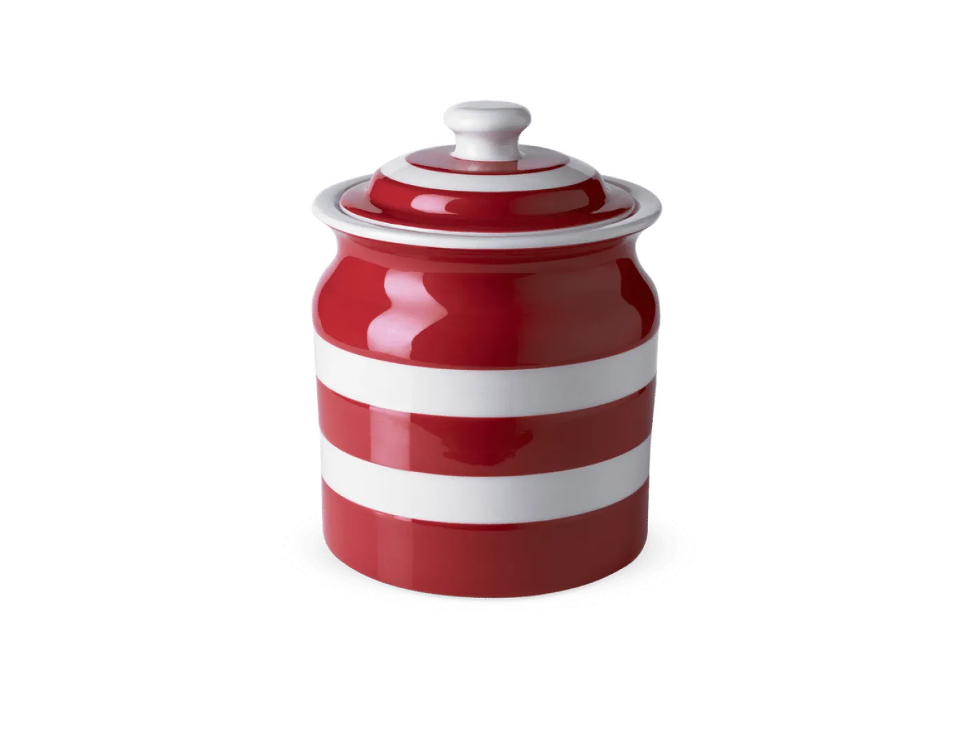 Cornishware Red Large Storage Jar 168cl