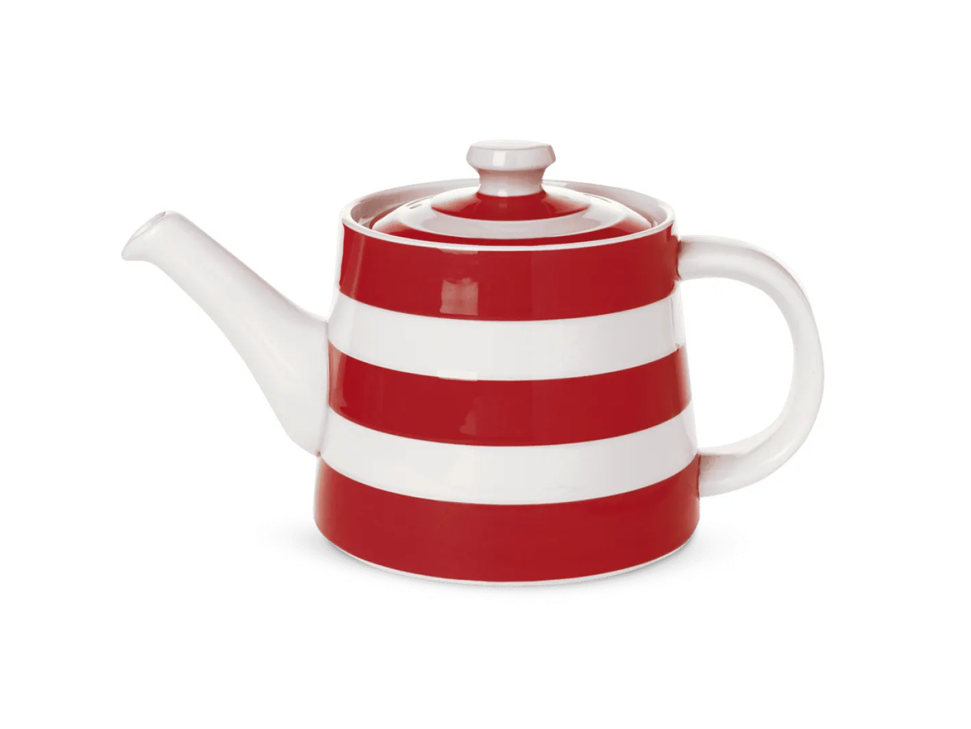 Cornishware Rosie Teapot - Red