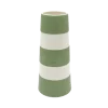 Cornishware Tall Lighthouse Willow Green Vase