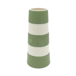 Cornishware Tall Lighthouse Willow Green Vase