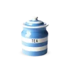 Cornishware Tea Storage Jar 84cl-- Blue