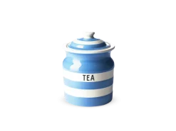 Cornishware Tea Storage Jar 84cl-- Blue