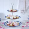 Cornishware Three-Tier Cake Stand